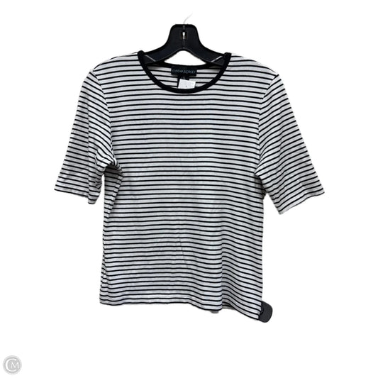 Top Short Sleeve By Cynthia Rowley In Striped Pattern, Size: M