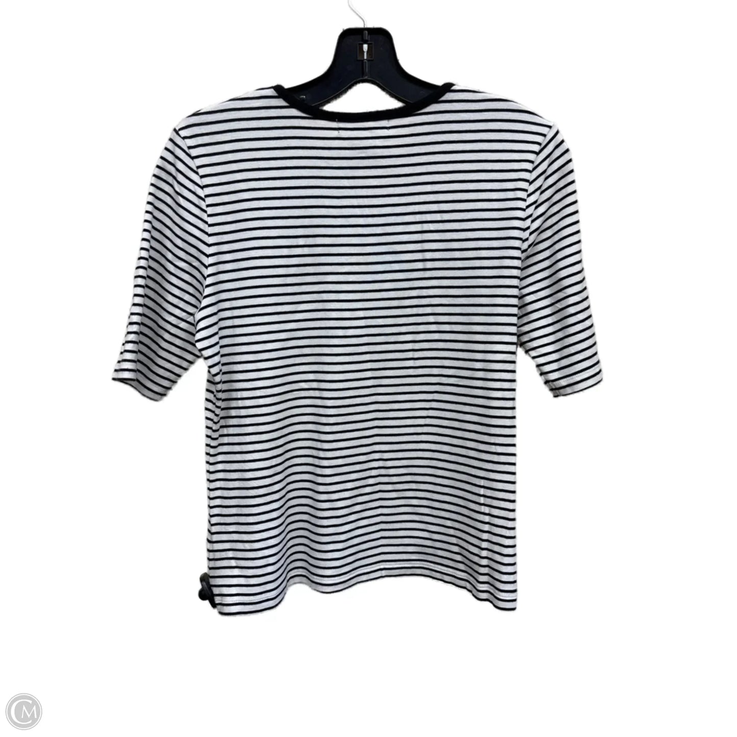 Top Short Sleeve By Cynthia Rowley In Striped Pattern, Size: M