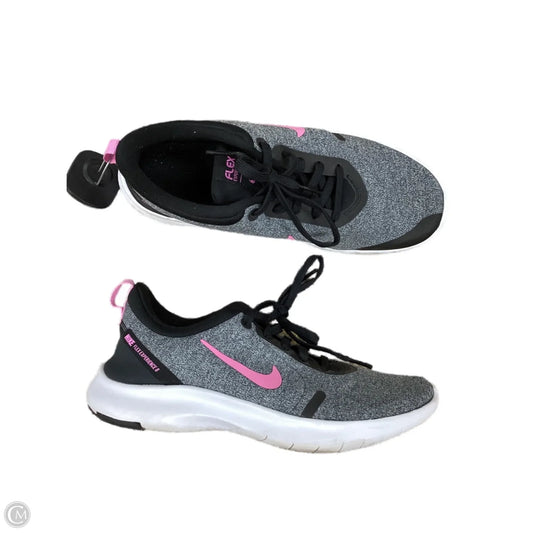 Shoes Athletic By Nike In Grey & Purple, Size: 8