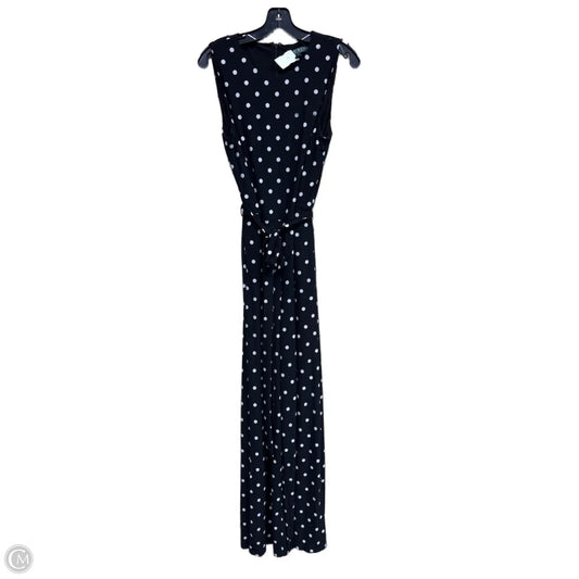 Jumpsuit By Lauren By Ralph Lauren In Polkadot Pattern, Size: 16