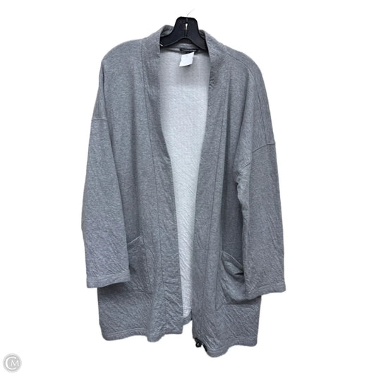 Cardigan By Eileen Fisher In Grey, Size: Xl