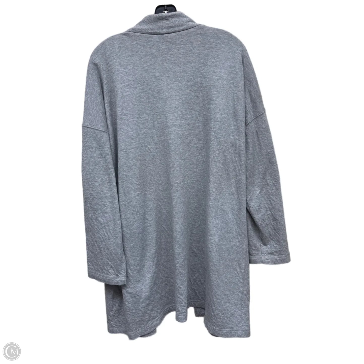 Cardigan By Eileen Fisher In Grey, Size: Xl