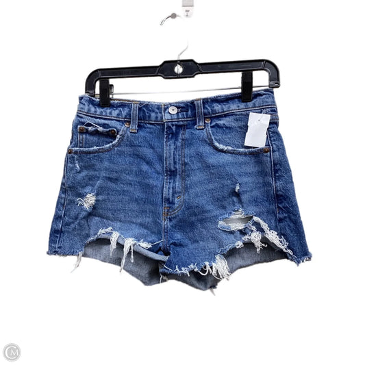 Shorts By Abercrombie And Fitch In Blue Denim, Size: 2