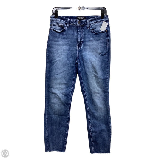 Jeans Straight By Judy Blue In Blue Denim, Size: 8