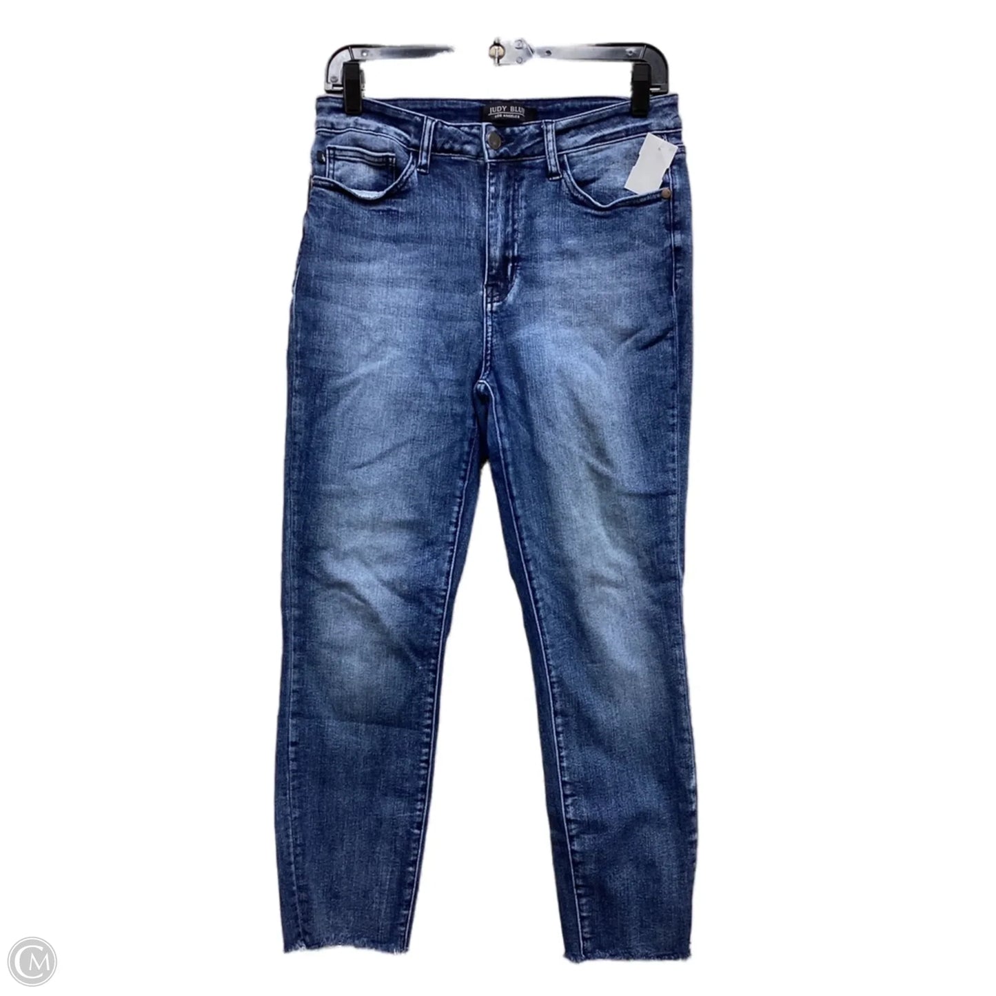 Jeans Straight By Judy Blue In Blue Denim, Size: 8