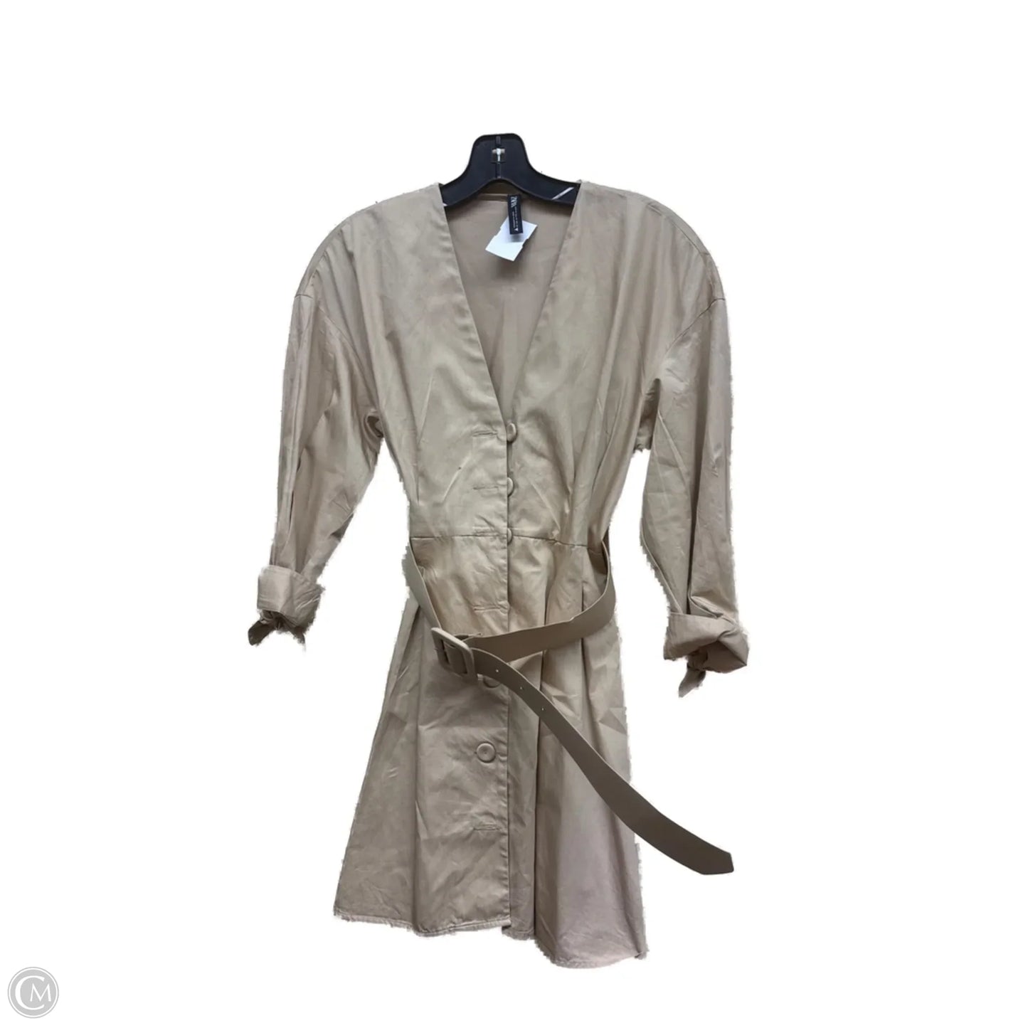 Dress Casual Short By Zara In Brown, Size: Xs