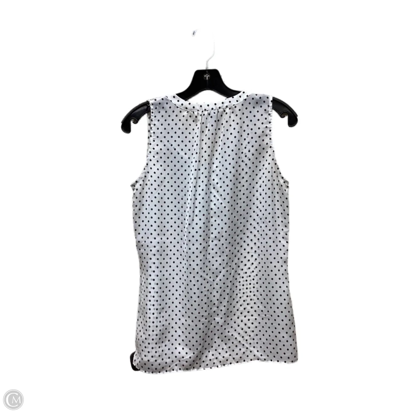 Top Sleeveless By Banana Republic In Polkadot Pattern, Size: Xs