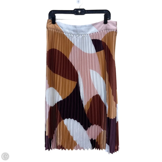 Skirt Maxi By Worthington In Multi-colored, Size: L