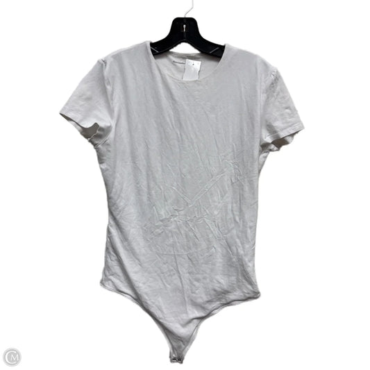 Bodysuit By Abercrombie And Fitch In White, Size: Xl