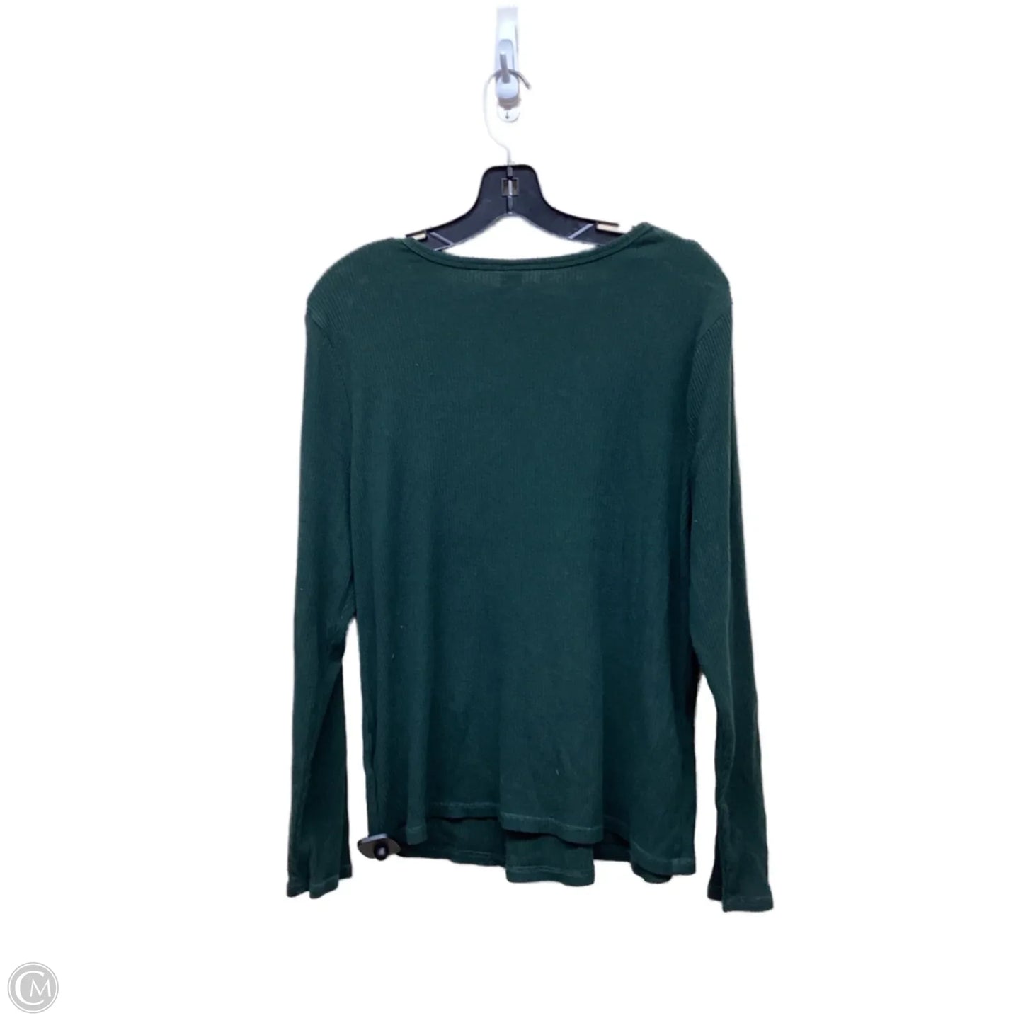 Top Long Sleeve By Old Navy In Green, Size: 2x