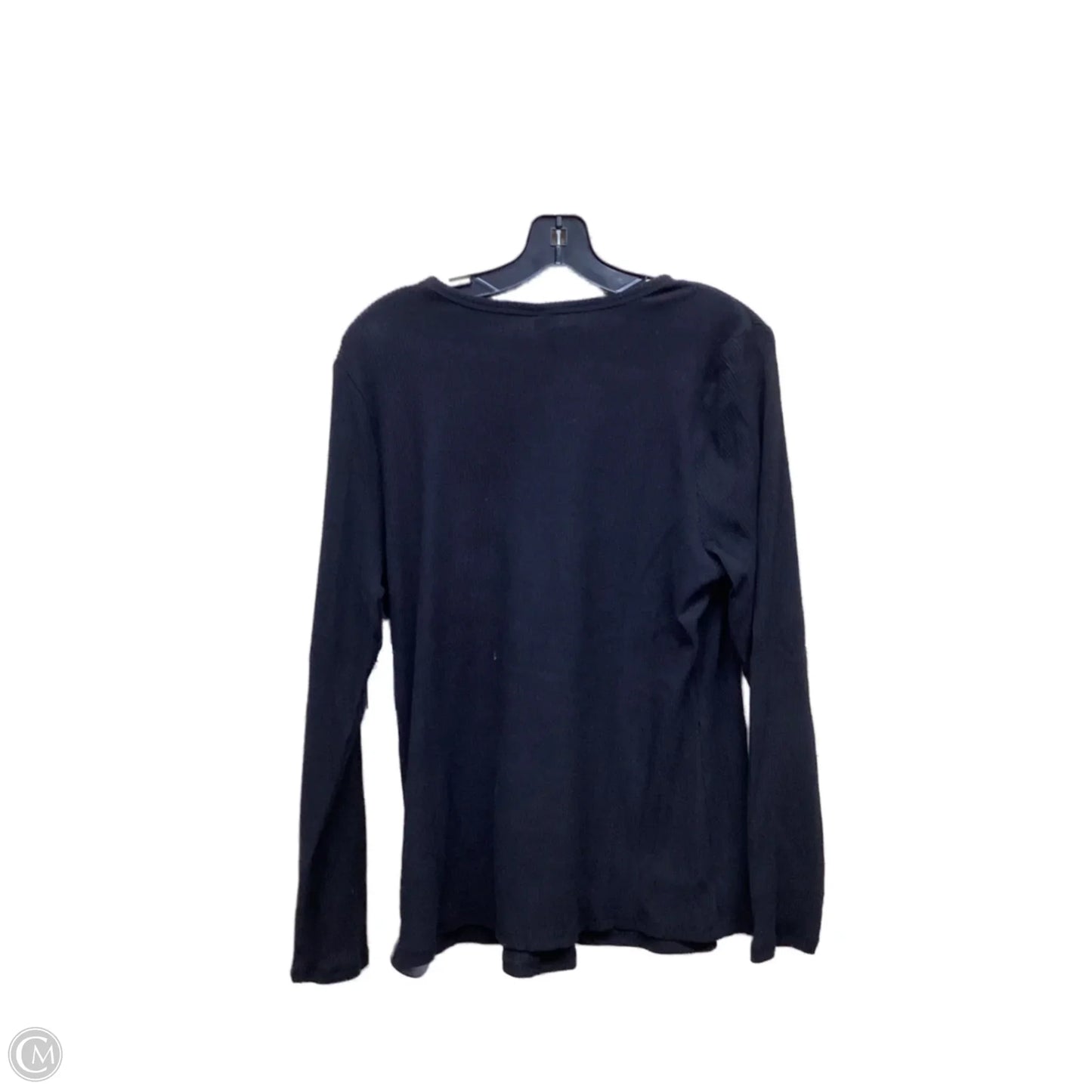 Top Long Sleeve By Old Navy In Black, Size: 2x