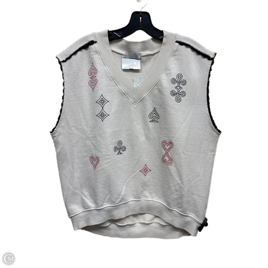 Top Sleeveless By Free People In Beige, Size: S