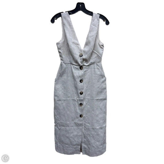 Dress Casual Midi By Aakaa In Beige, Size: S