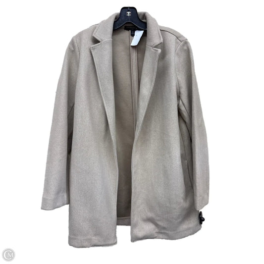Coat Peacoat By Banana Republic In Tan, Size: M