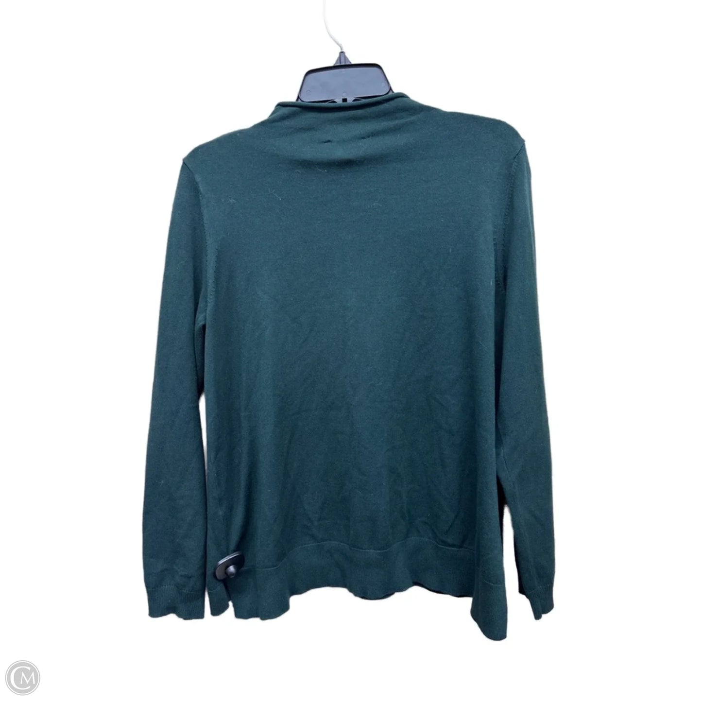 Top Long Sleeve By Adrianna Papell In Green, Size: M