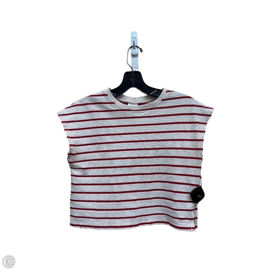 Top Sleeveless By Zara In Striped Pattern