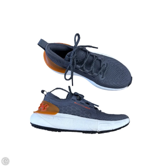 Shoes Athletic By Under Armour In Grey & Orange, Size: 7