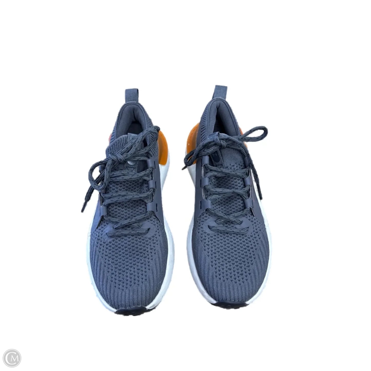 Shoes Athletic By Under Armour In Grey & Orange, Size: 7