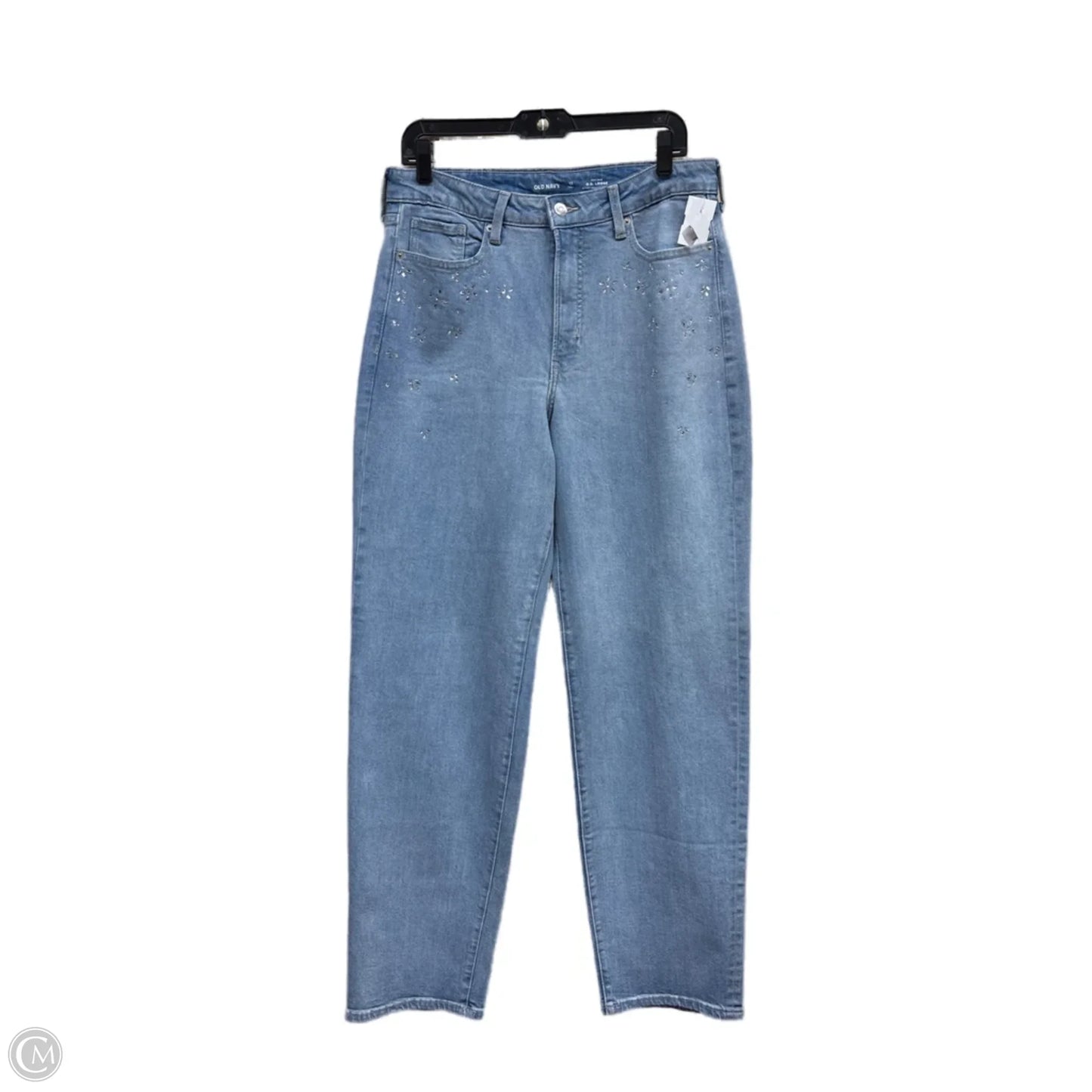 Jeans Wide Leg By Old Navy In Blue Denim, Size: 12