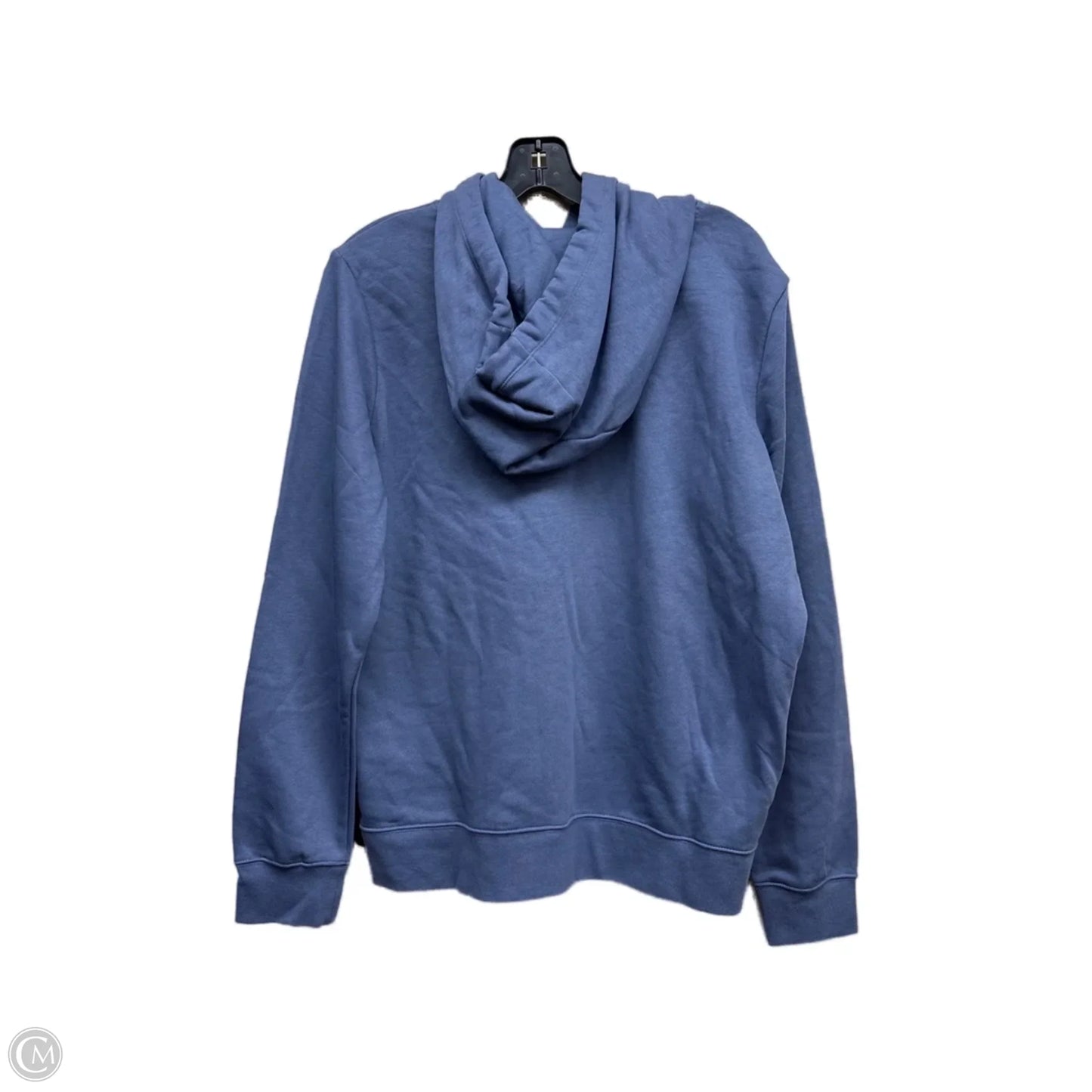 Athletic Jacket By Nike Apparel In Blue, Size: L
