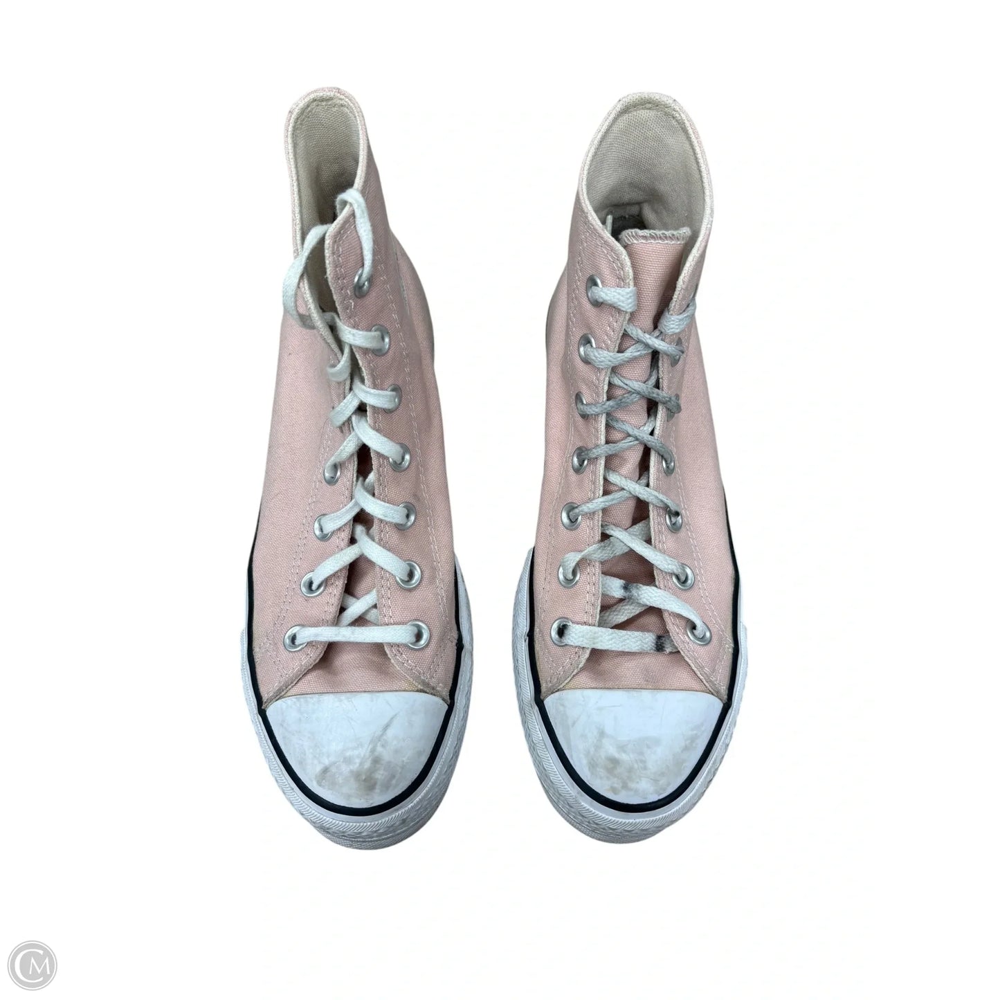 Shoes Sneakers Platform By Converse In Pink, Size: 8