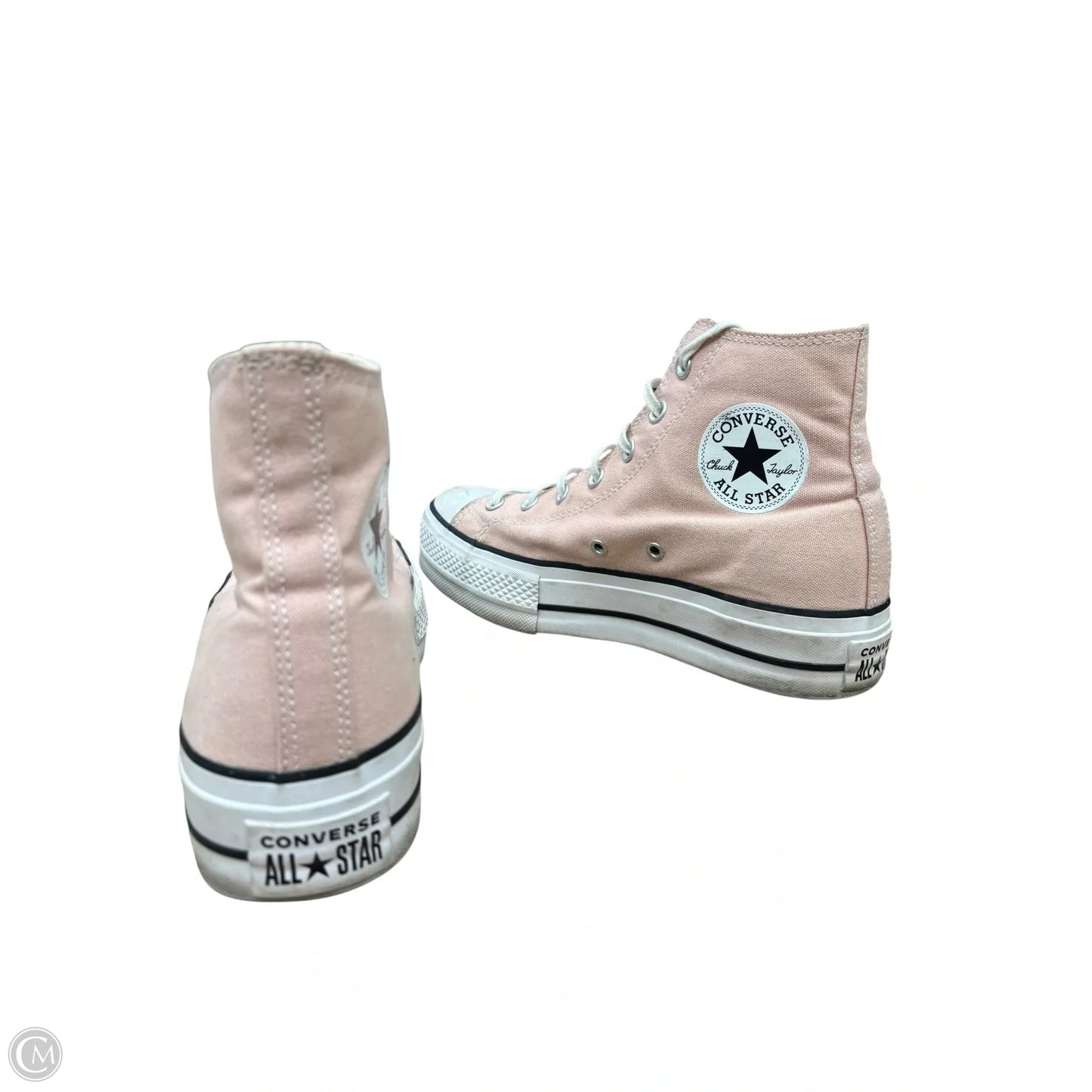 Shoes Sneakers Platform By Converse In Pink, Size: 8