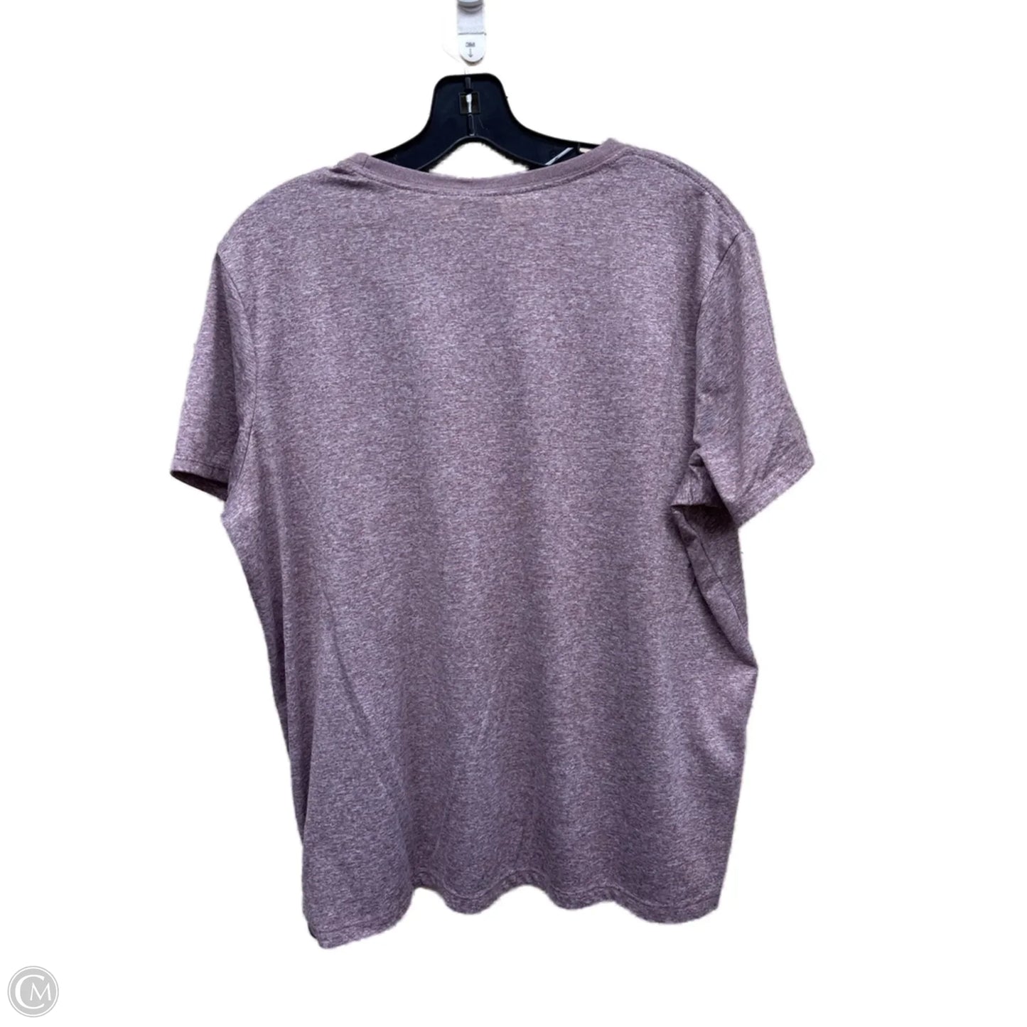 Athletic Top Short Sleeve By Nike Apparel In Purple, Size: Xl