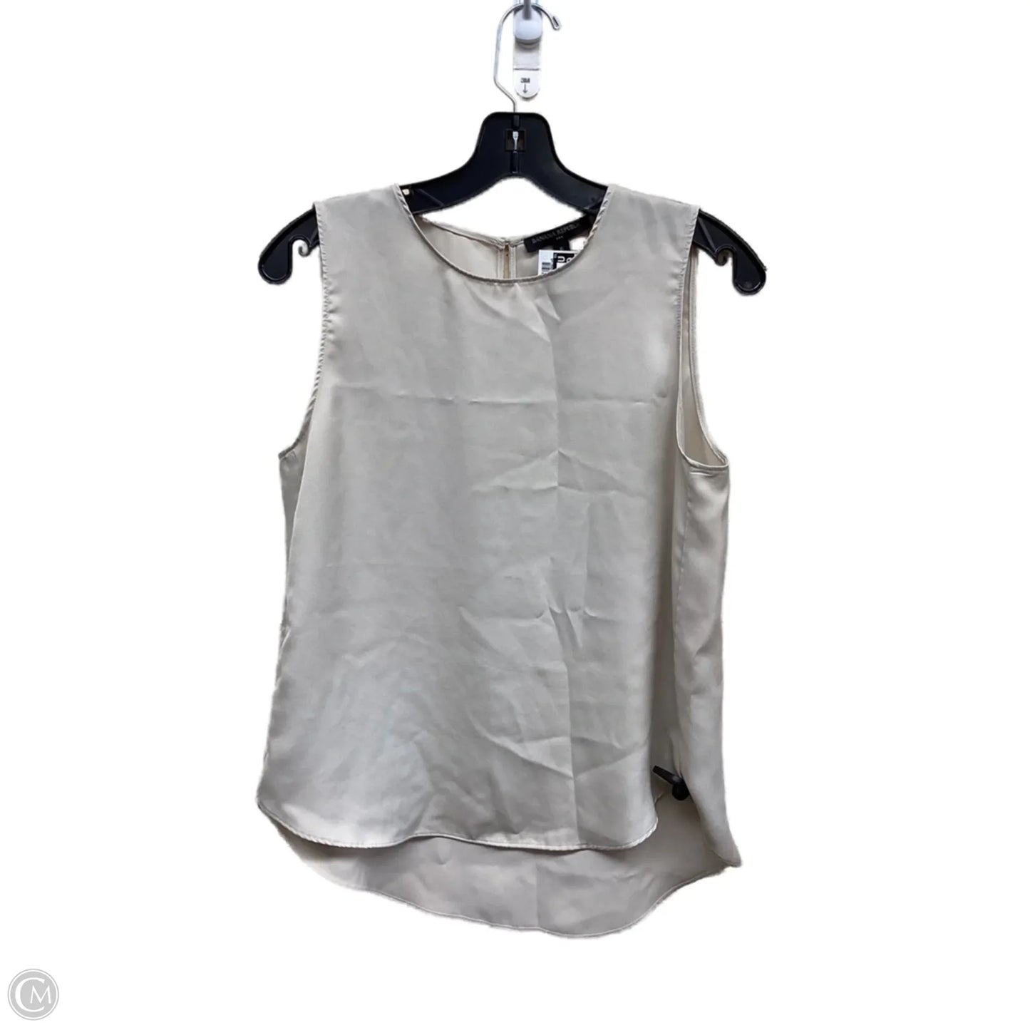 Top Sleeveless By Banana Republic In Beige, Size: S