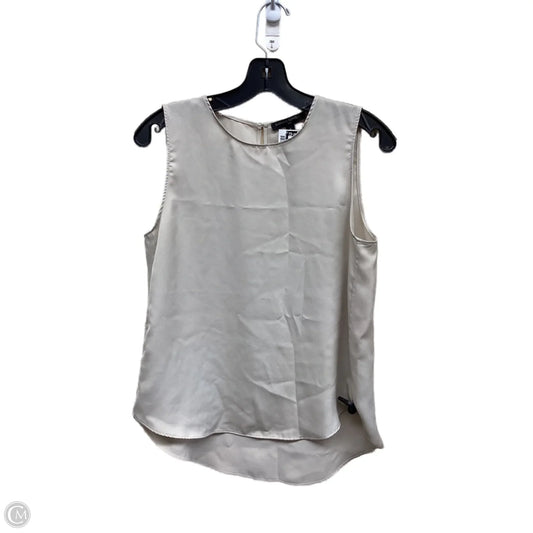 Top Sleeveless By Banana Republic In Beige, Size: S