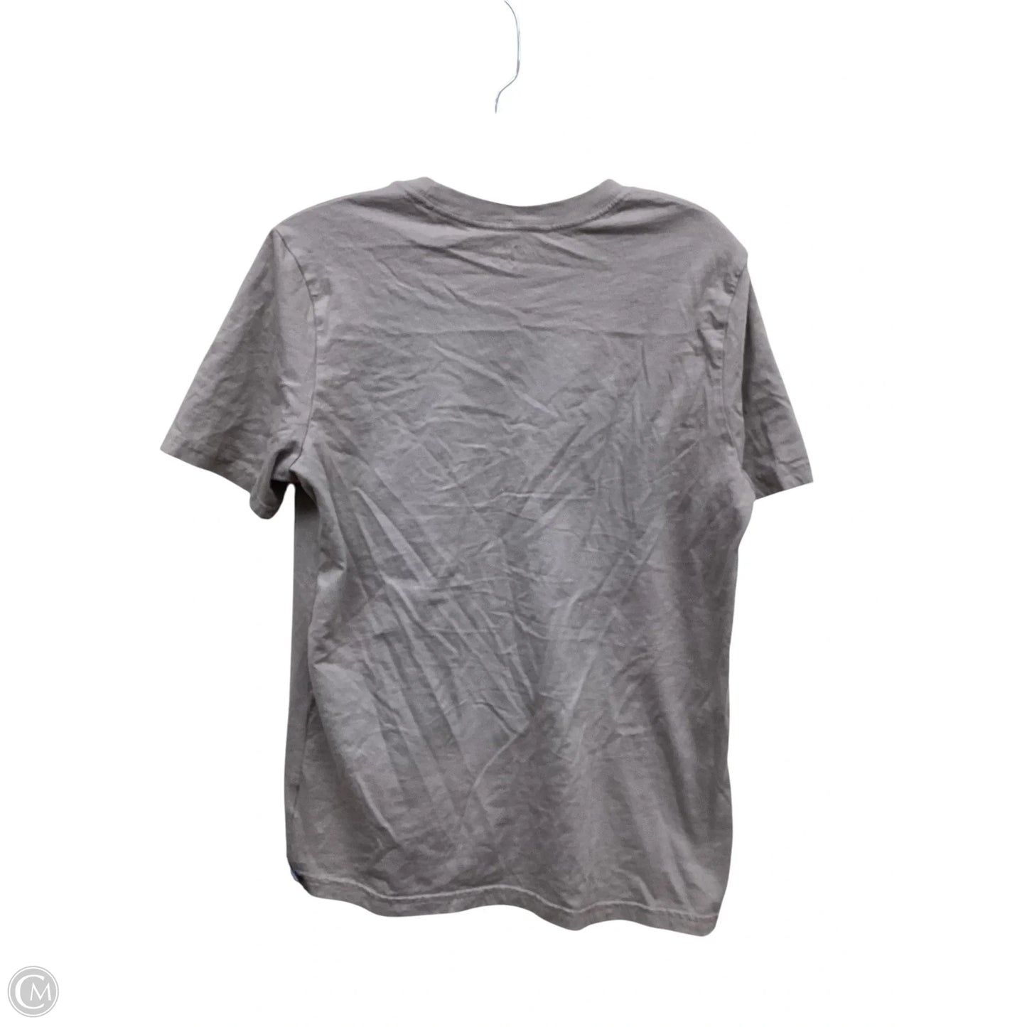 Top Short Sleeve By Old Navy In Brown & White, Size: S