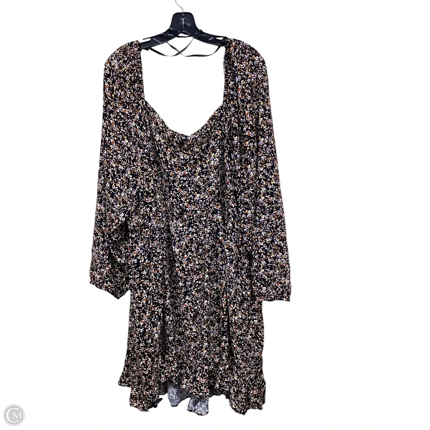 Dress Casual Short By City Chic In Floral Print, Size: Xxl