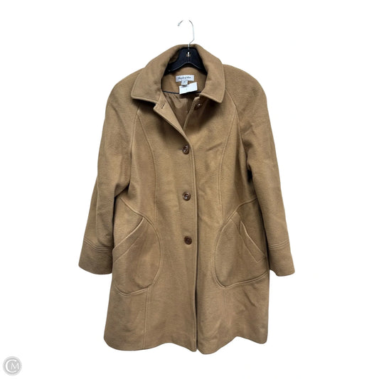 Coat Peacoat By Preston And New York In Brown, Size: 12