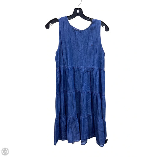 Dress Casual Short By Tommy Hilfiger In Blue Denim, Size: S