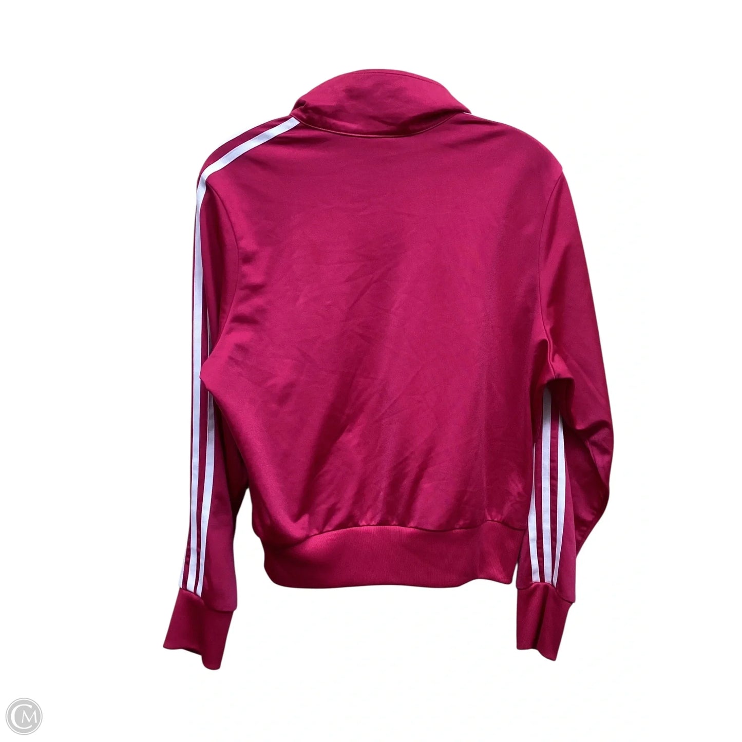 Athletic Jacket By Adidas In Pink, Size: L
