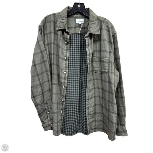 Top Long Sleeve By Sonoma In Green, Size: L