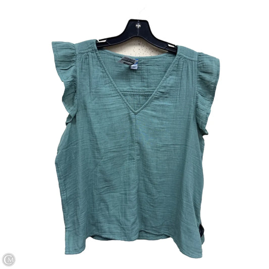 Top Sleeveless By Old Navy In Green, Size: M