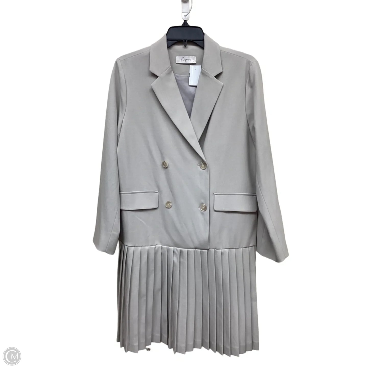 Dress Casual Midi By Clothes Mentor In Grey, Size: 0