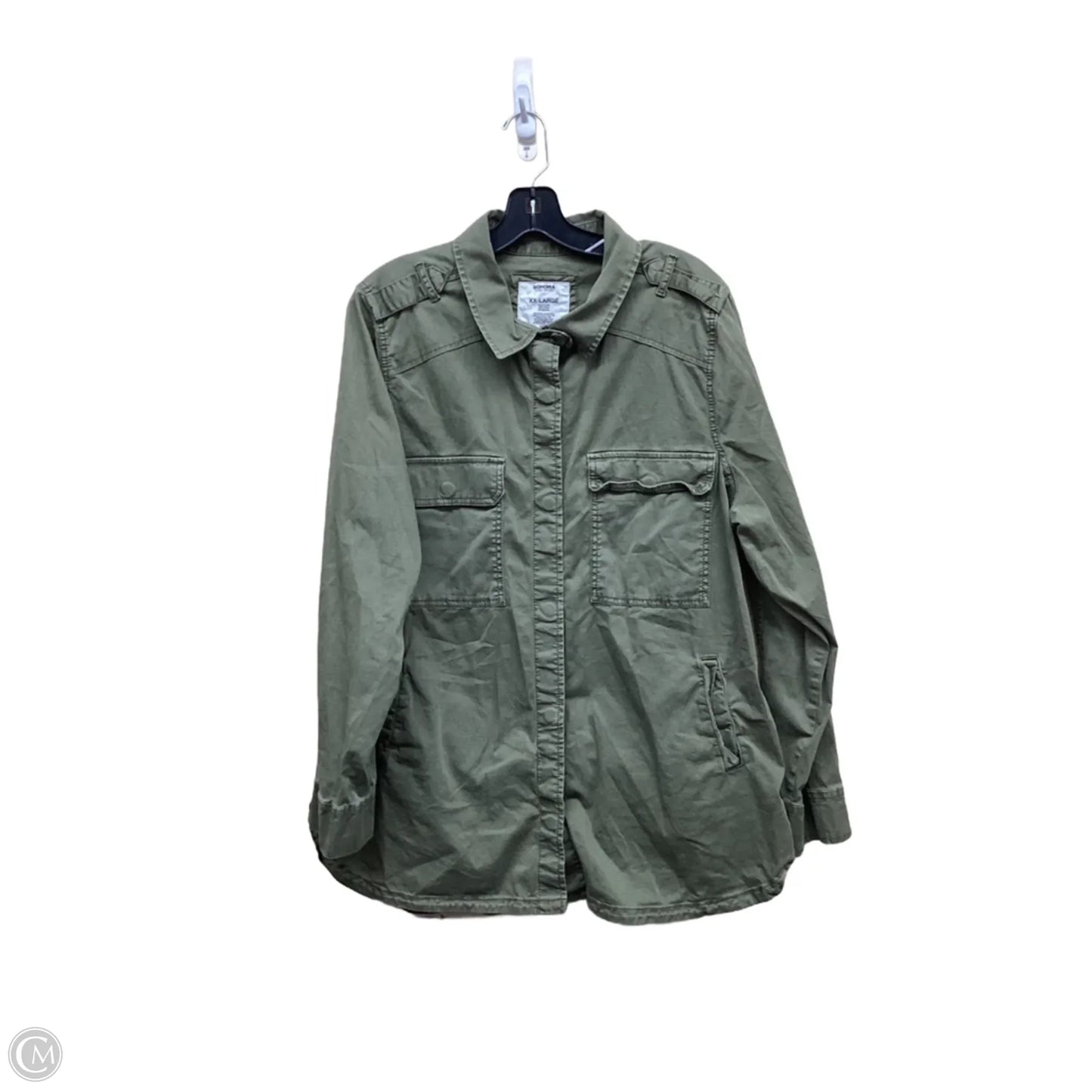Jacket Other By Sonoma In Green, Size: Xxl