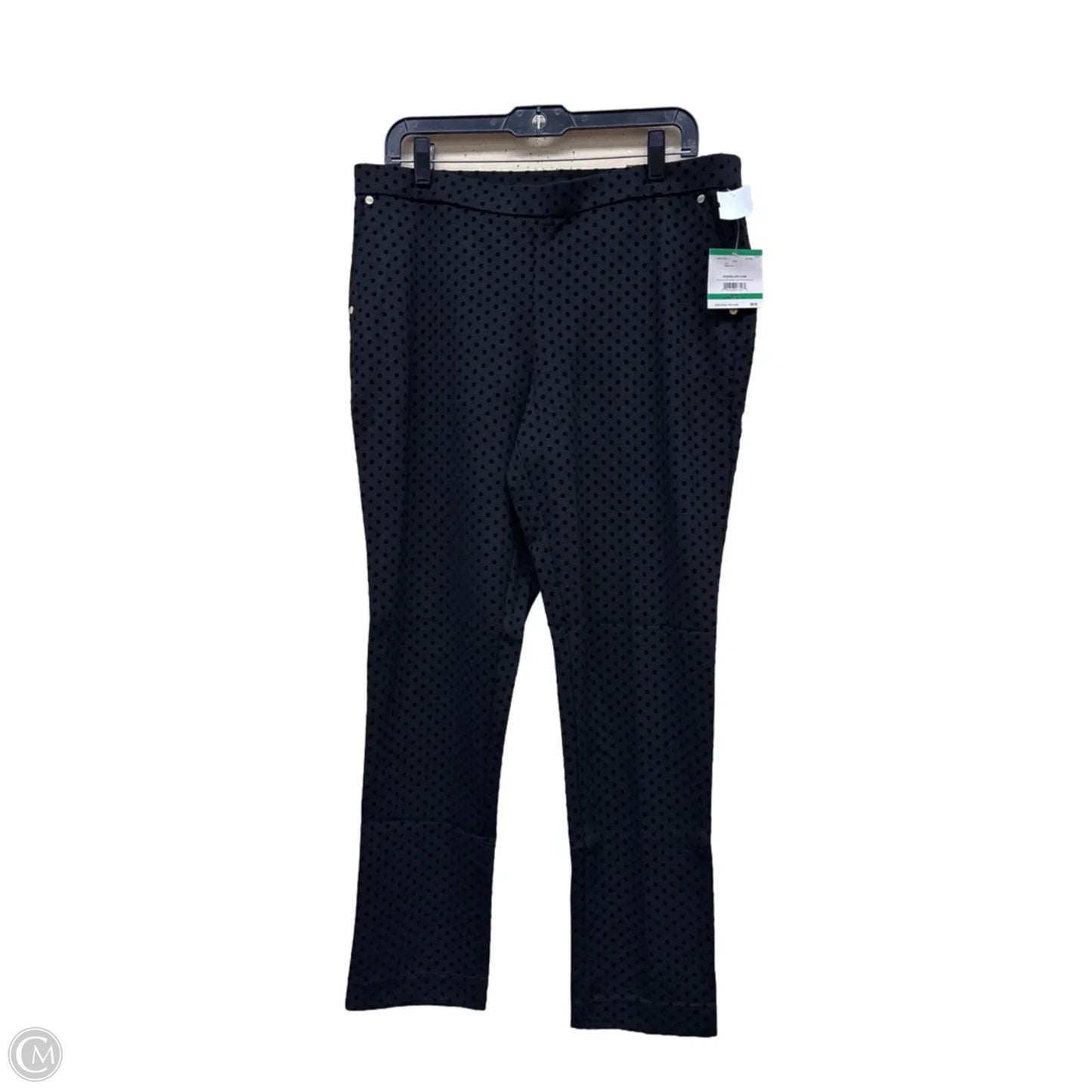 Pants Dress By Anne Klein In Black, Size: L