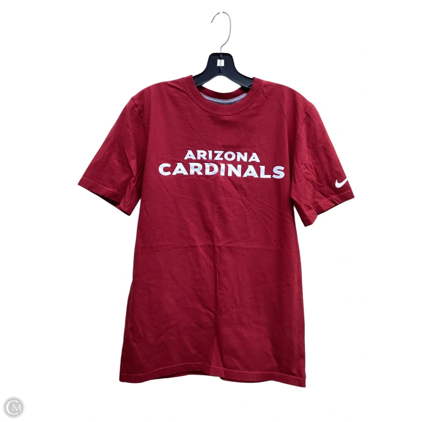 Athletic Top Short Sleeve By Nike Apparel In Red, Size: S