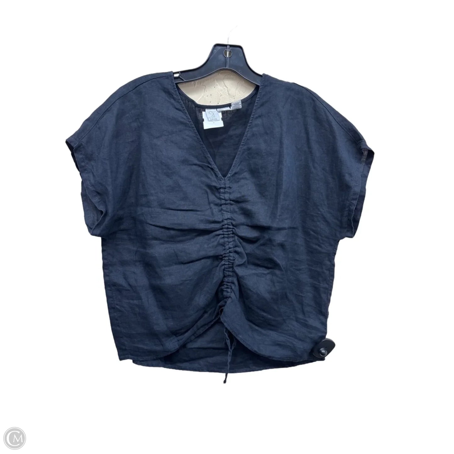 Top Short Sleeve By Joie In Black, Size: L