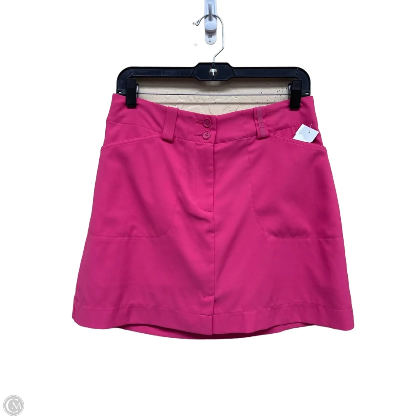 Athletic Skort By Nike Apparel In Pink, Size: 4