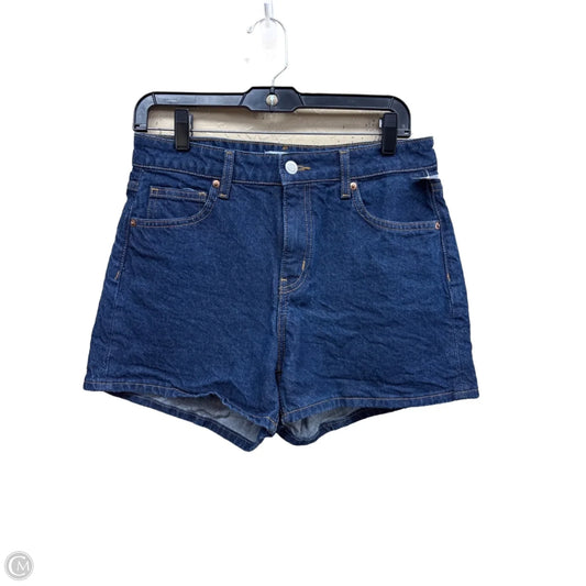 Shorts By H&m In Blue Denim, Size: 8