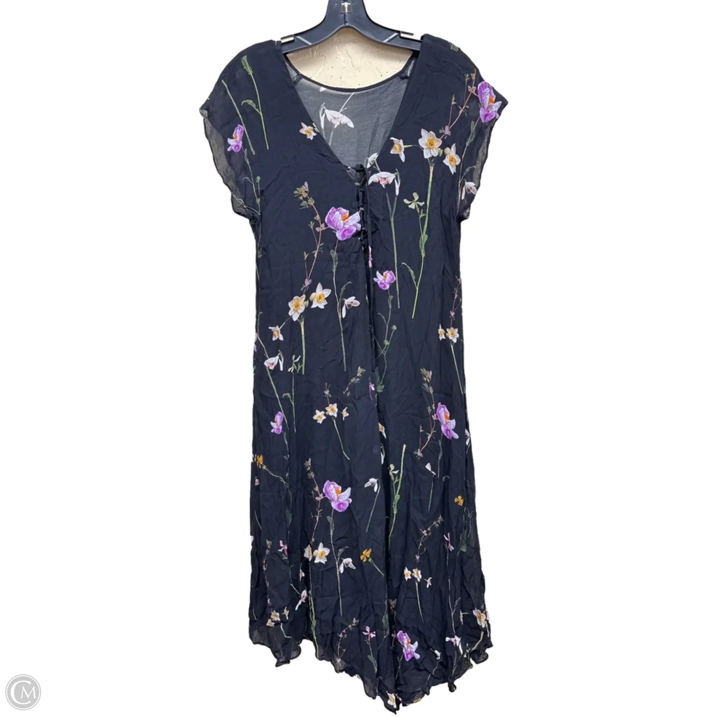 Dress Designer By All Saints In Floral Print, Size: 10