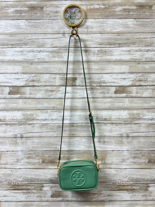 Crossbody Designer By Tory Burch In Green, Size:Small