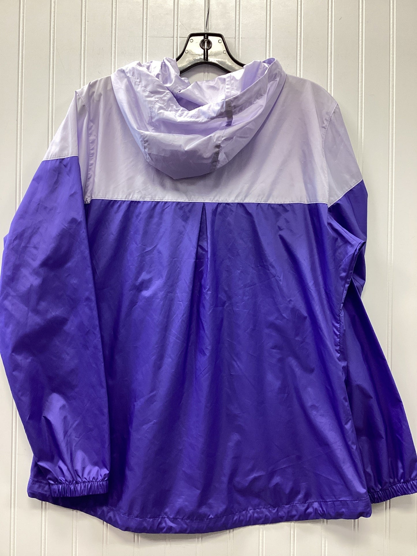 Athletic Jacket By Columbia In Purple, Size:M