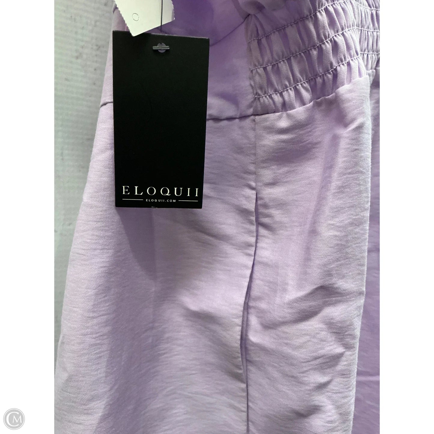 Jumpsuit By Eloquii In Purple, Size: 3x