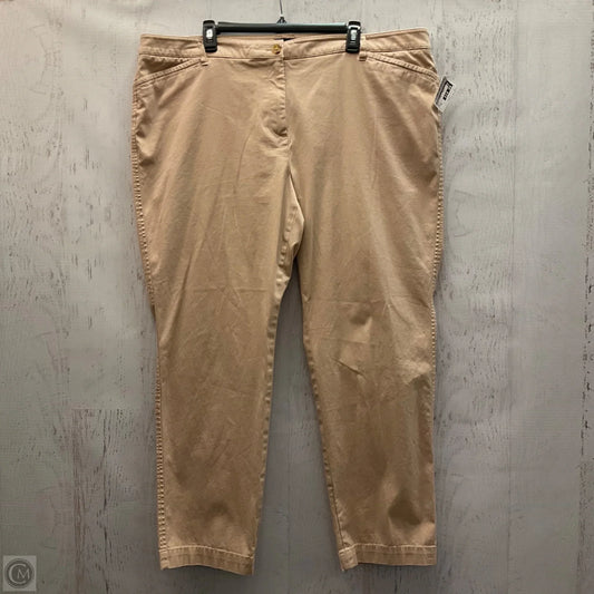 Pants Chinos & Khakis By Talbots In Beige, Size: 20