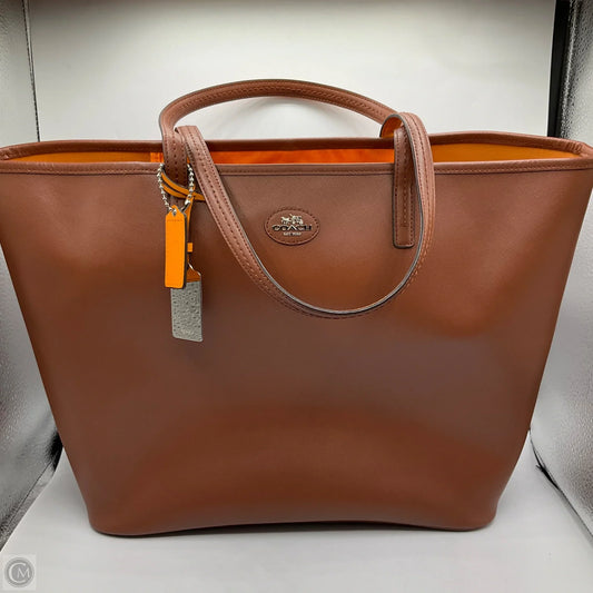 Tote Designer By Coach, Size: Large