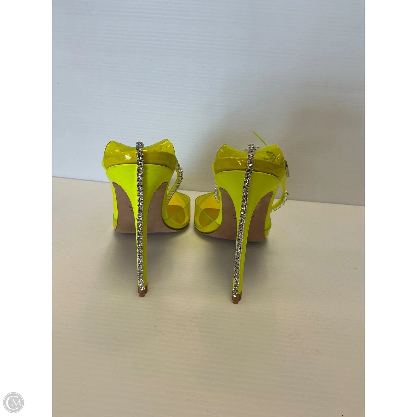 Shoes Heels Stiletto By Stuart Weitzman In Green, Size: 10